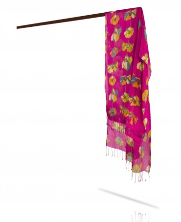 Палантин Женский S23-TULIP/FUCHSIA